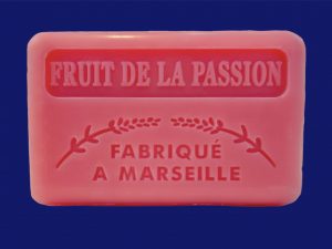 Jabón de manteca de karité fragancia fruta de la pasión