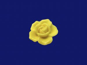 Figurita flor amarilla