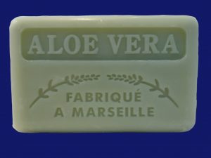Jabón de manteca de karité fragancia aloe vera