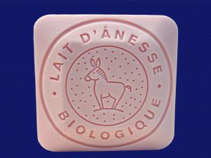 Jabón de leche de burra fragancia rosa