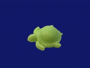 Figurita tortuga verde