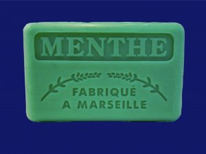Jabón de manteca de karité fragancia menta