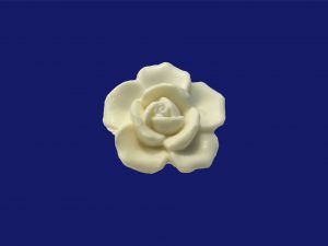 Figurita flor blanca