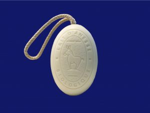 Jabón de leche de burra con cuerda fragancia leche de burra