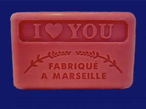 Jabón de manteca de karité fragancia I love You