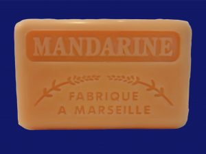 Jabón de manteca de karité fragancia mandarina
