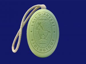 Jabón de leche de burra con cuerda fragancia verbena