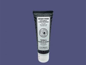 Mascarilla facial purificadora de polvo de carbón