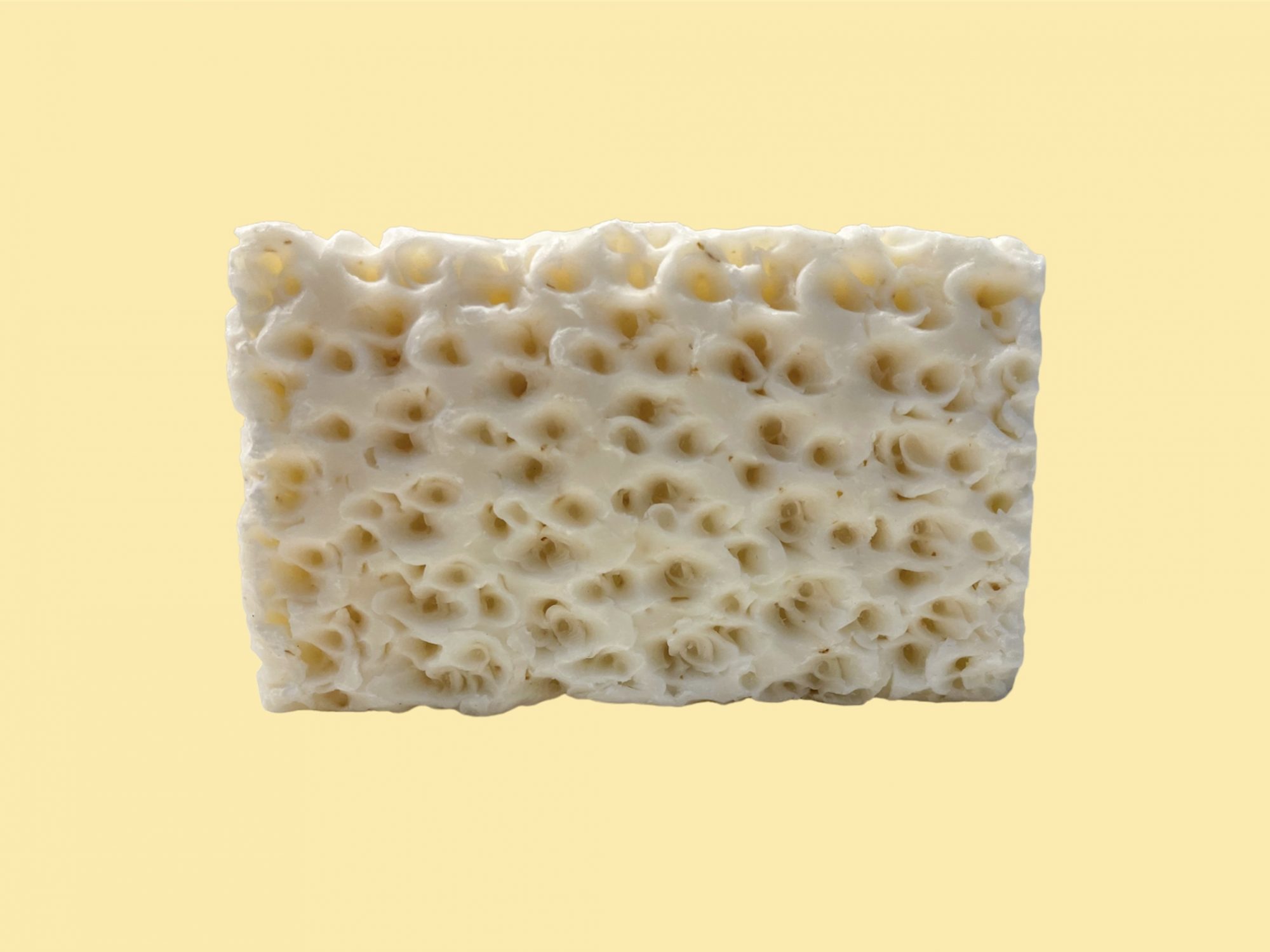 Jabón exfoliante y reafirmante de polvo de arroz y salvado de trigo fragancia leche de burra