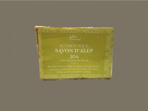 Jabón de alepo 20%.