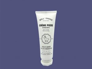 Crema para pies de leche de burra