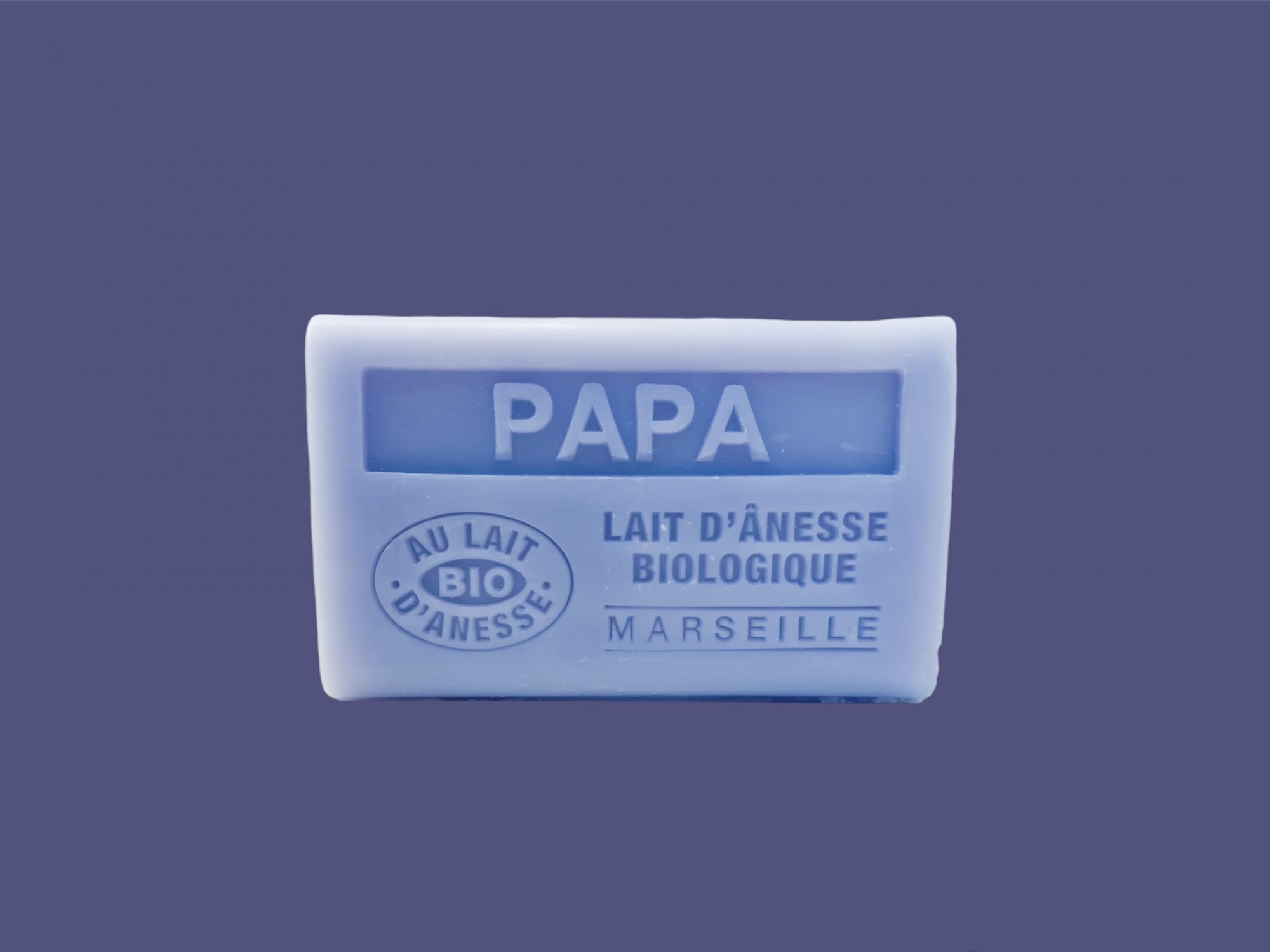 Jabón de leche de burra fragancia “papa” 60g