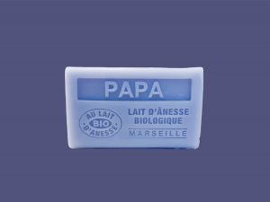 Jabón de leche de burra fragancia “papa” 60g