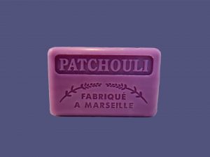 Jabón de manteca de karité fragancia patchuli 60g