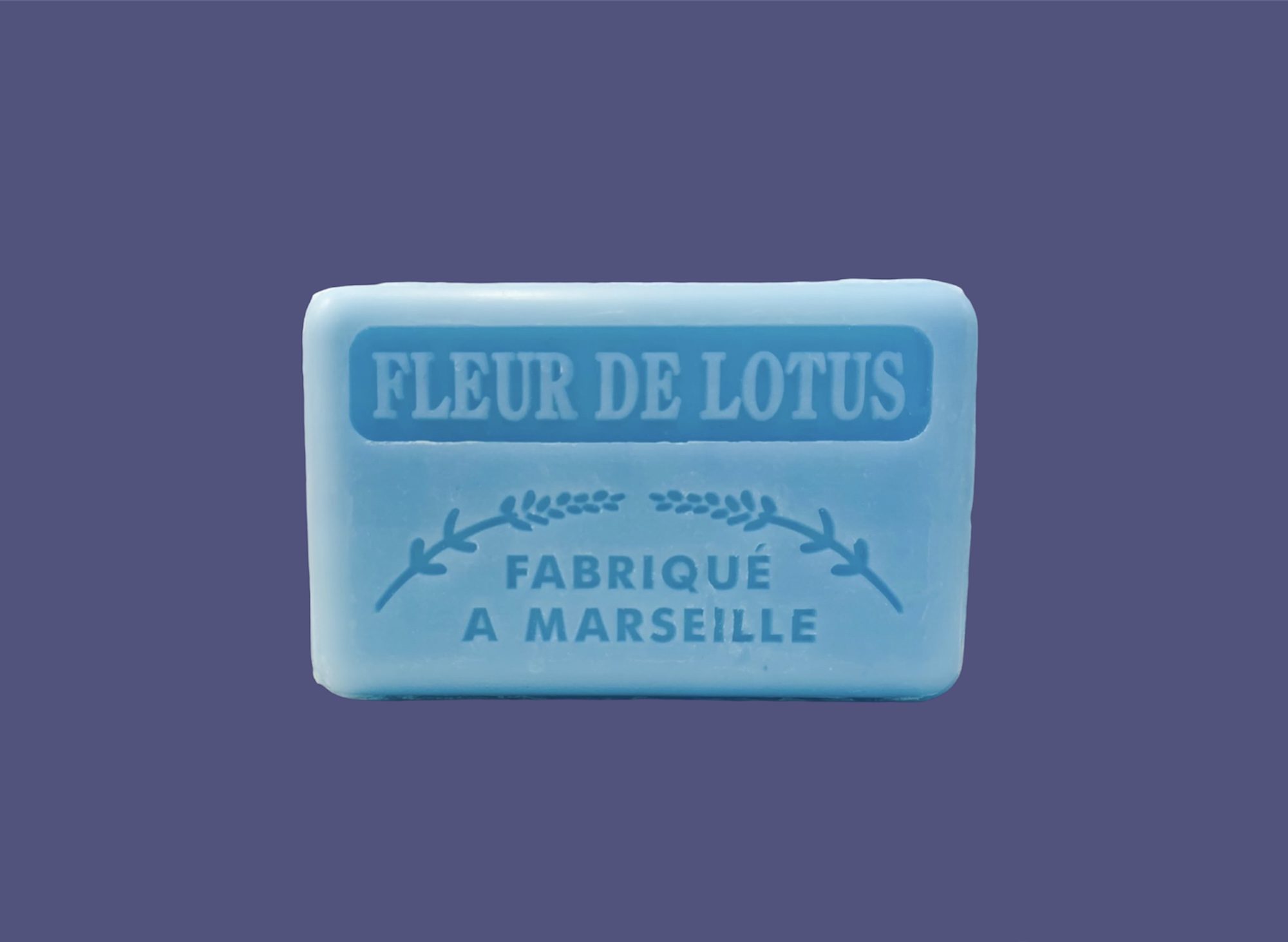 Jabón de manteca de karité fragancia flor de loto 60g