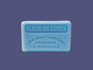 Jabón de manteca de karité fragancia flor de loto 60g