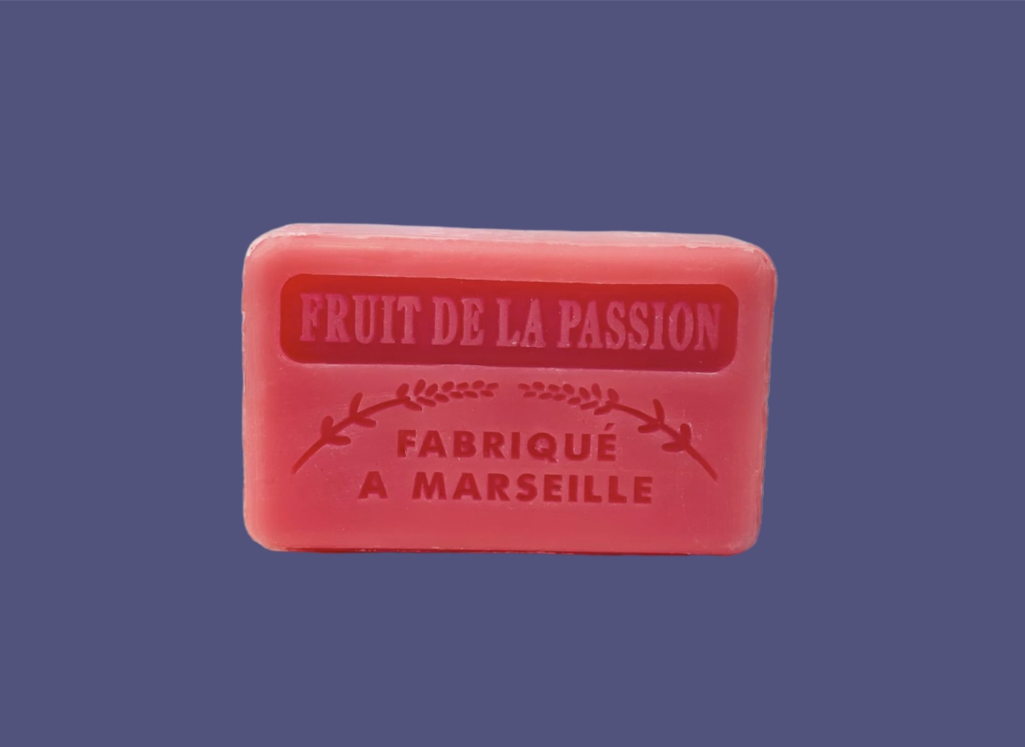 Jabón de manteca de karité fragancia fruta de la pasión 60g