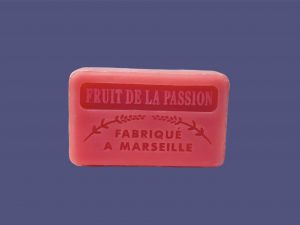 Jabón de manteca de karité fragancia fruta de la pasión 60g
