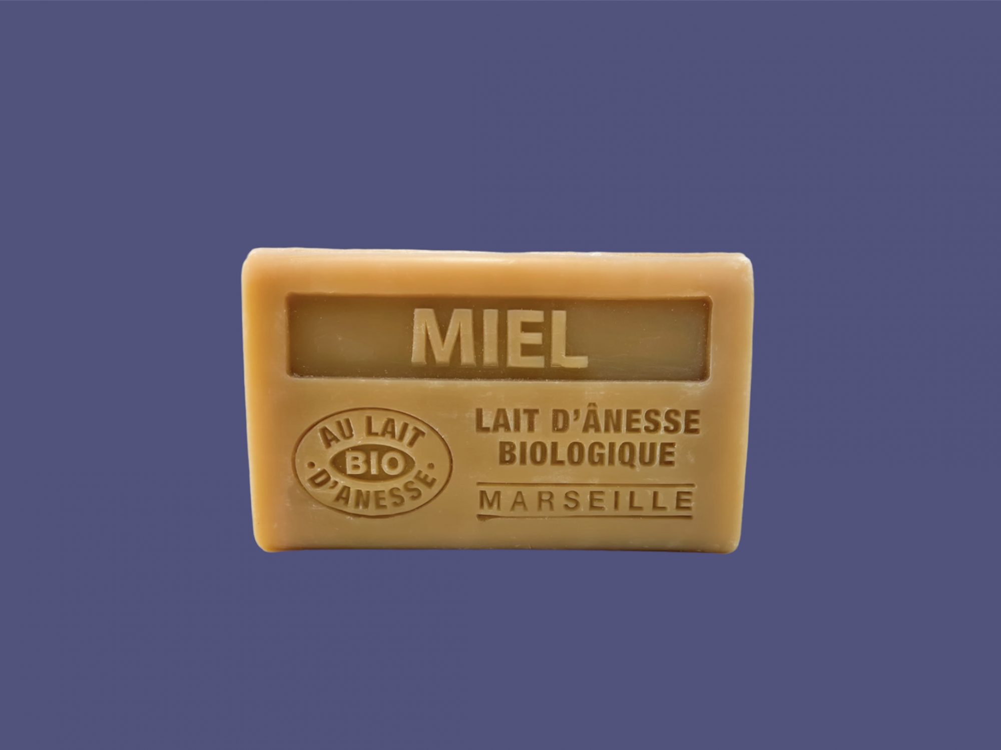 Jabón de leche de burra fragancia miel 60g