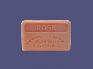 Jabón de manteca de karité fragancia rosa 60g