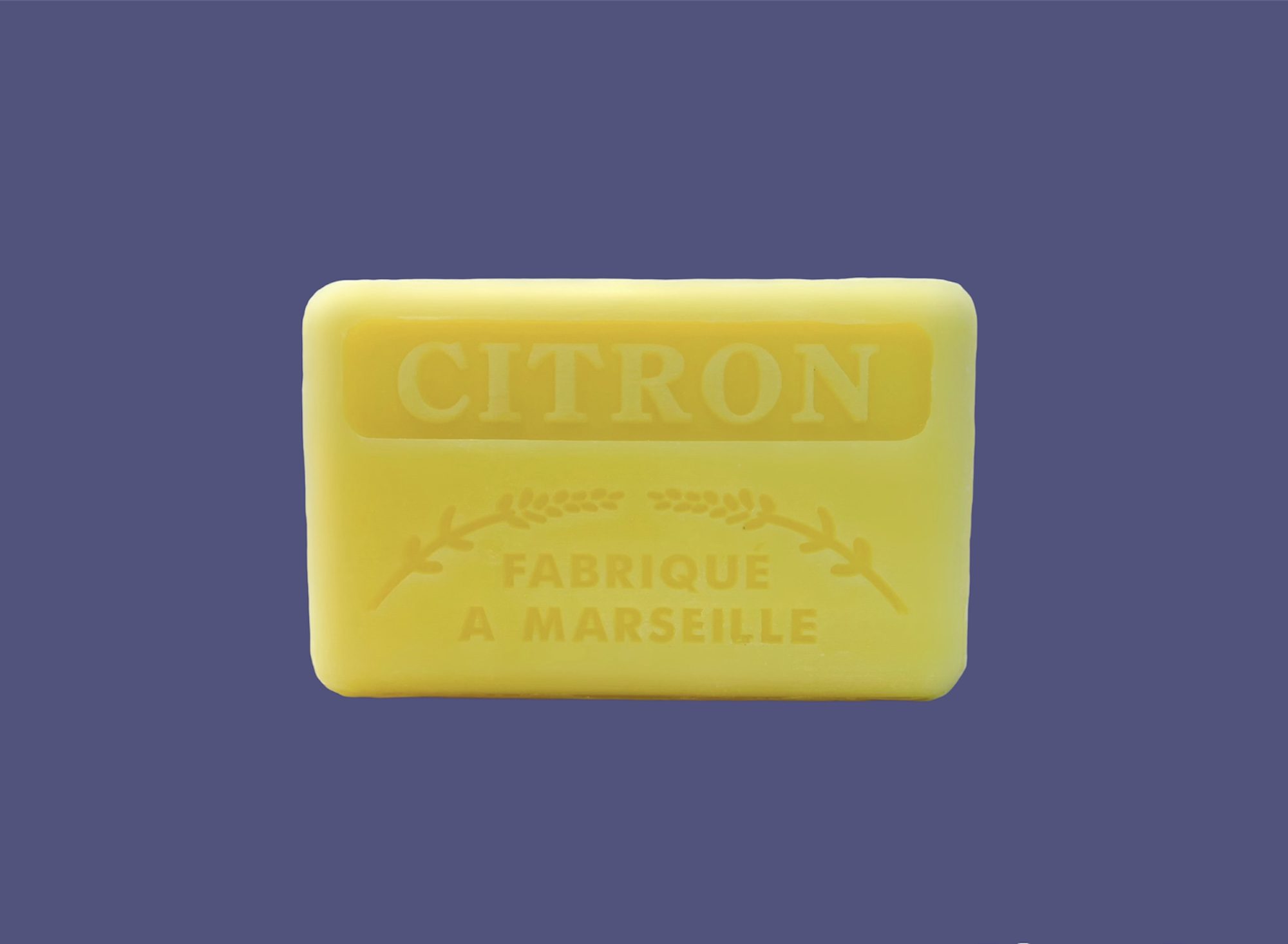 Jabón de manteca de karité fragancia limón 60g