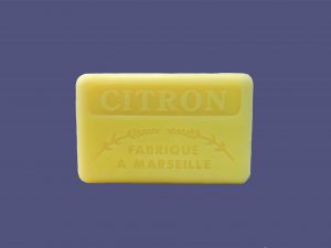 Jabón de manteca de karité fragancia limón 60g