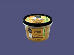 Exfoliante corporal tonificante de naranja y azúcar