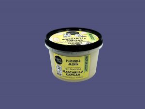 Mascarilla capilar rellenadora para pelo normal de plátano y jazmín