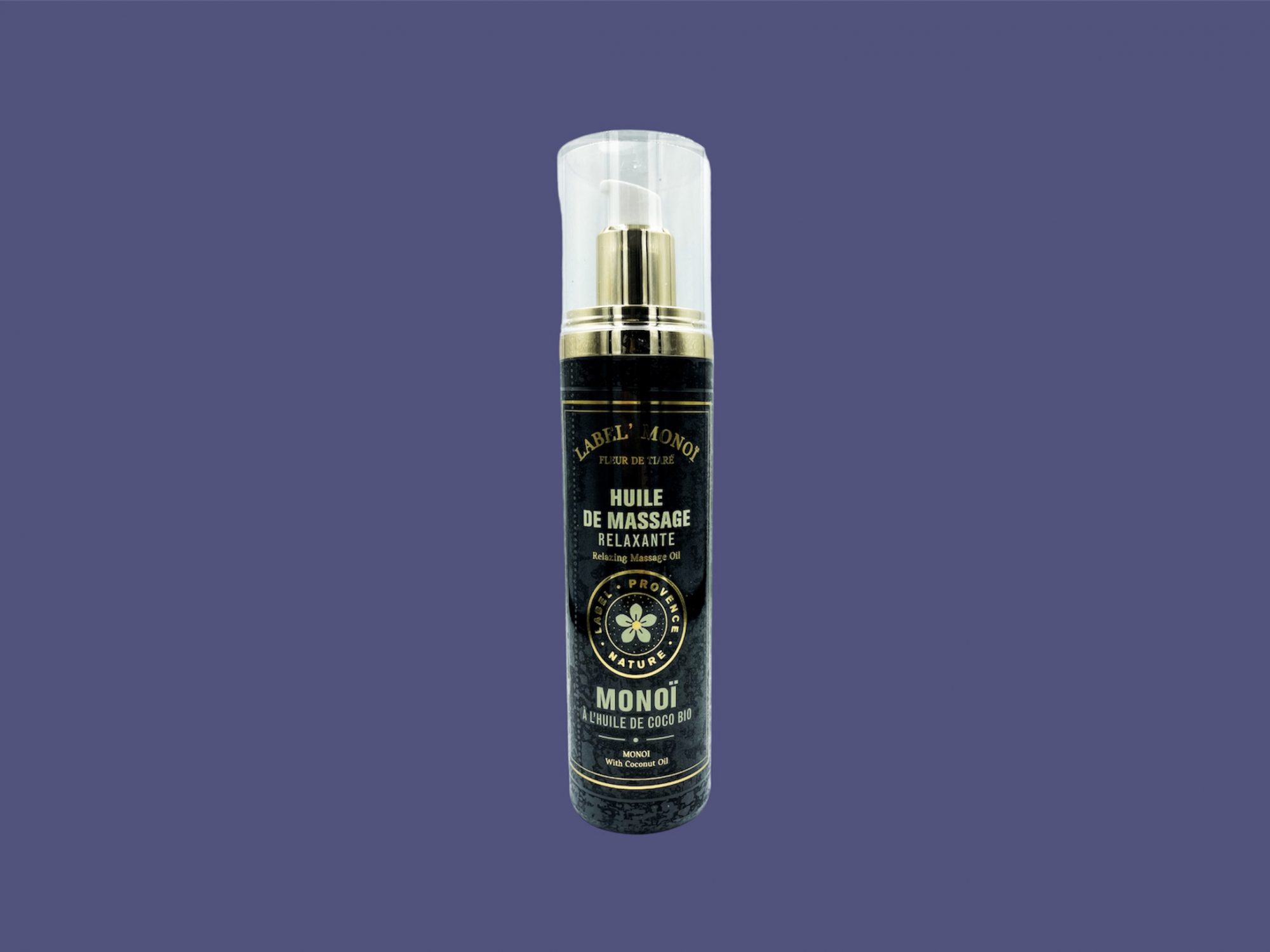 Aceite de masaje fragancia monoï