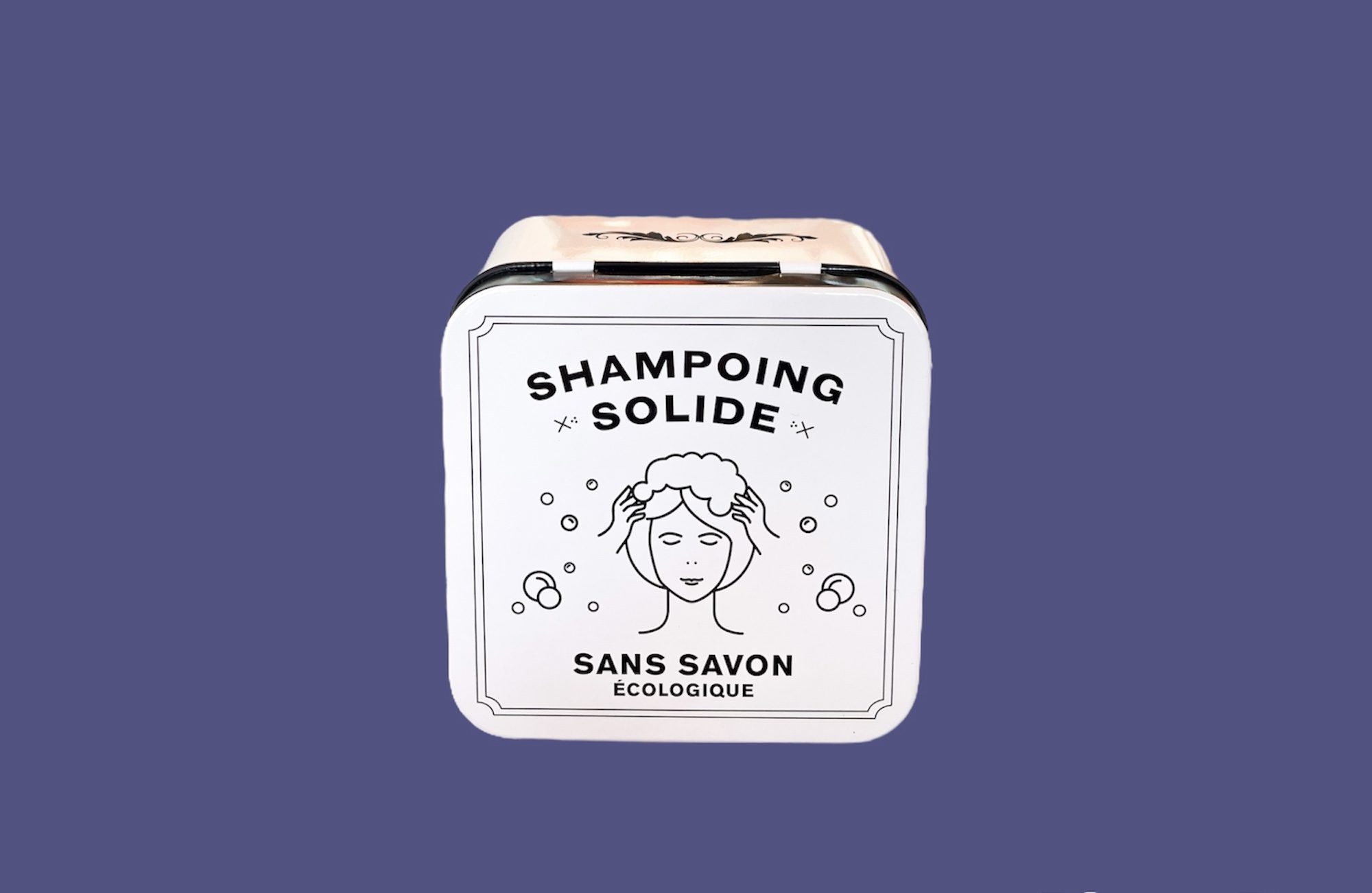 Caja Metalica para champú sólido