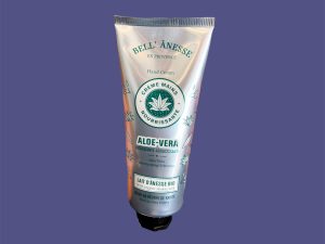 Crema de manos de leche de burra fragancia aloe vera