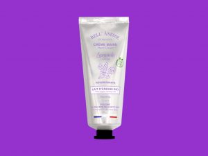 Crema de manos de leche de burra fragancia lavanda