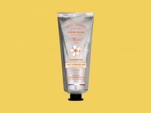 Crema de manos de leche de burra fragancia monoï