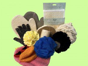 Esponjas y guantes