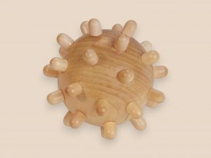 Bola de masaje de madera