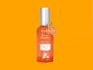 Bruma de almohada de flor de naranjo