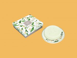 Cofre jabón y jabonera de jasmín