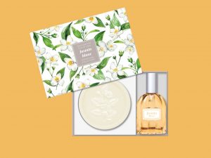 Cofre jabón y perfume 25ml de jasmín