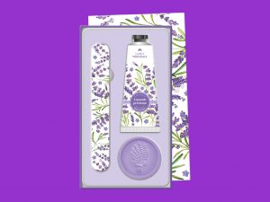 Cuidado de manos lavanda