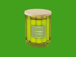 Vela de cera de soja 100g de verbena citronada