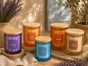 Velas de cera de soja